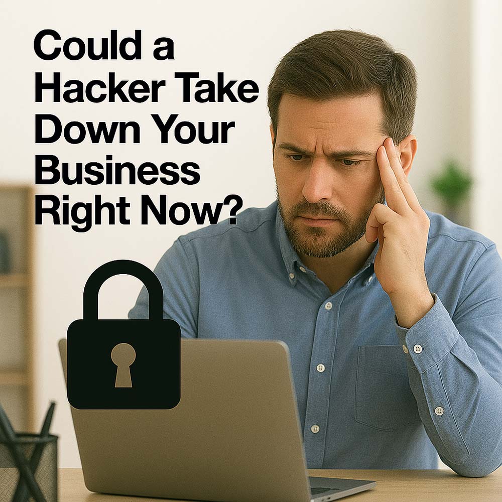 Could a Hacker Take Down Your Business Right Now?