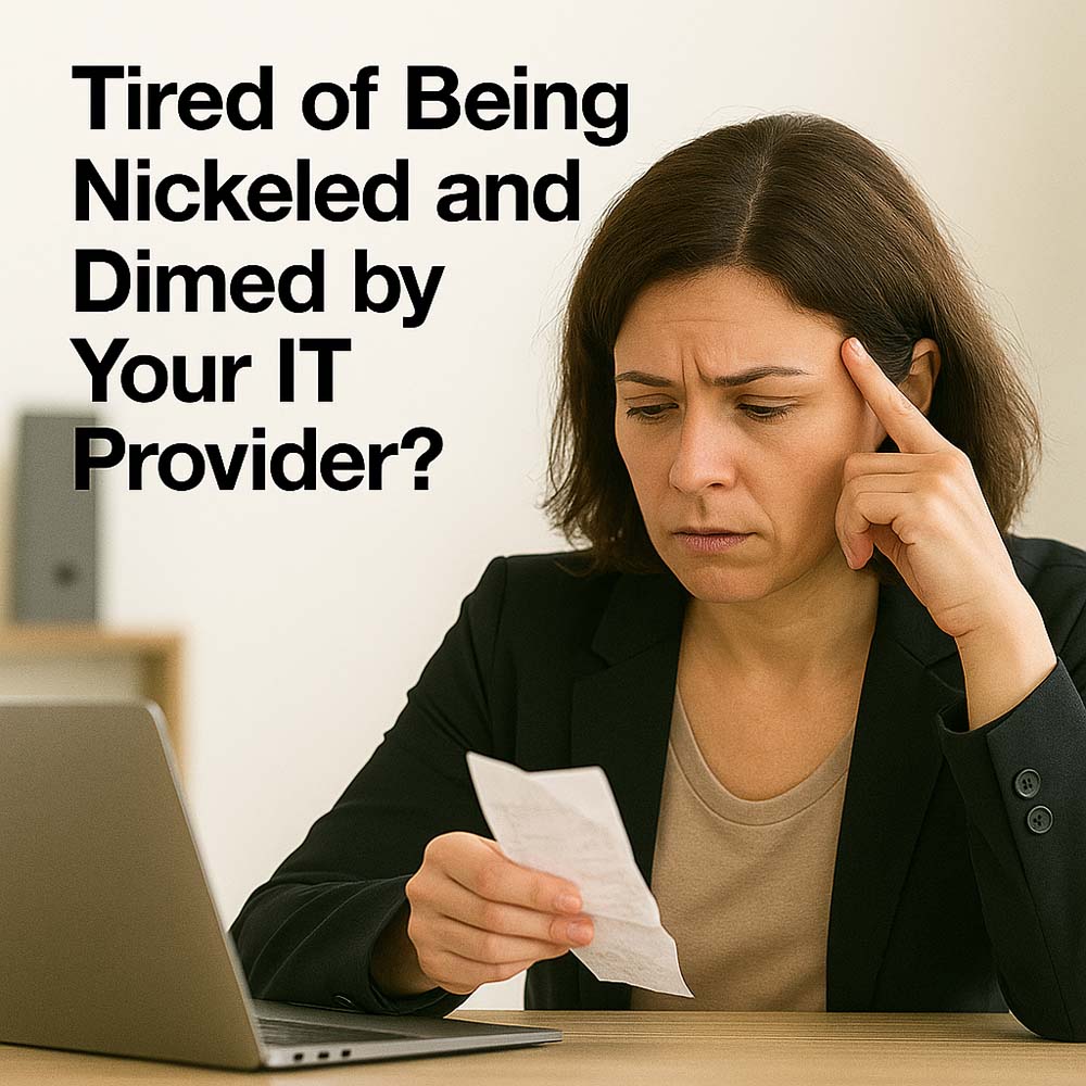 Tired of Being Nickeled and Dimed by Your IT Provider?