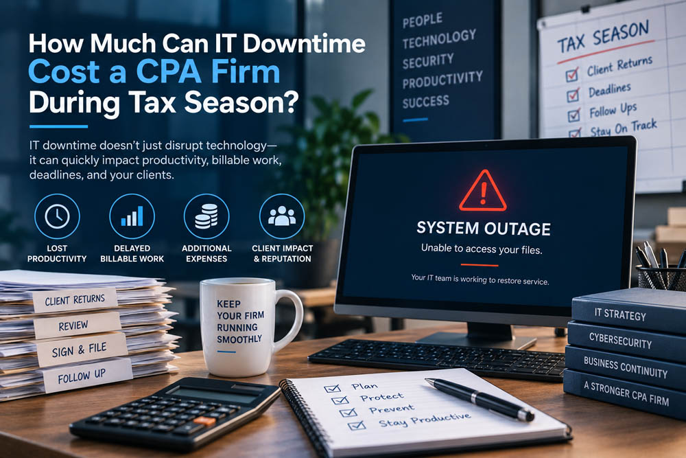 How Much Can IT Downtime Cost a CPA Firm During Tax Season?
