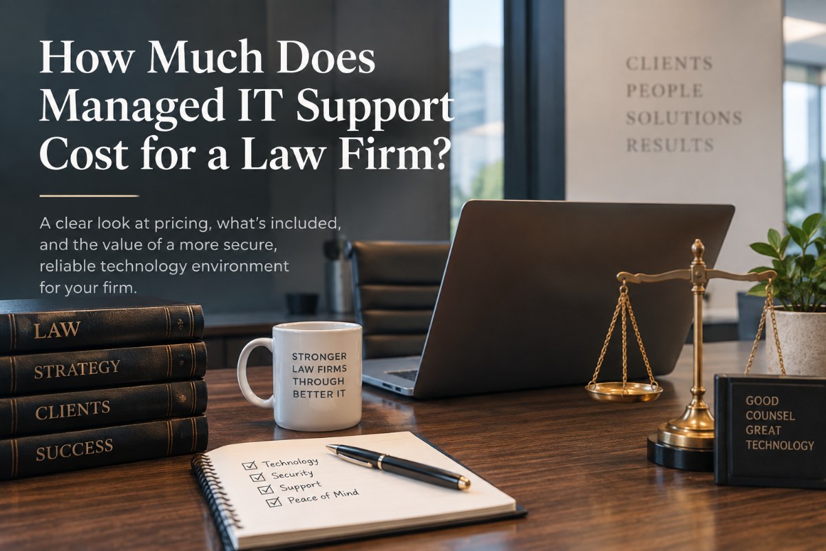 How Much Does Managed IT Support Cost for a Law Firm?
