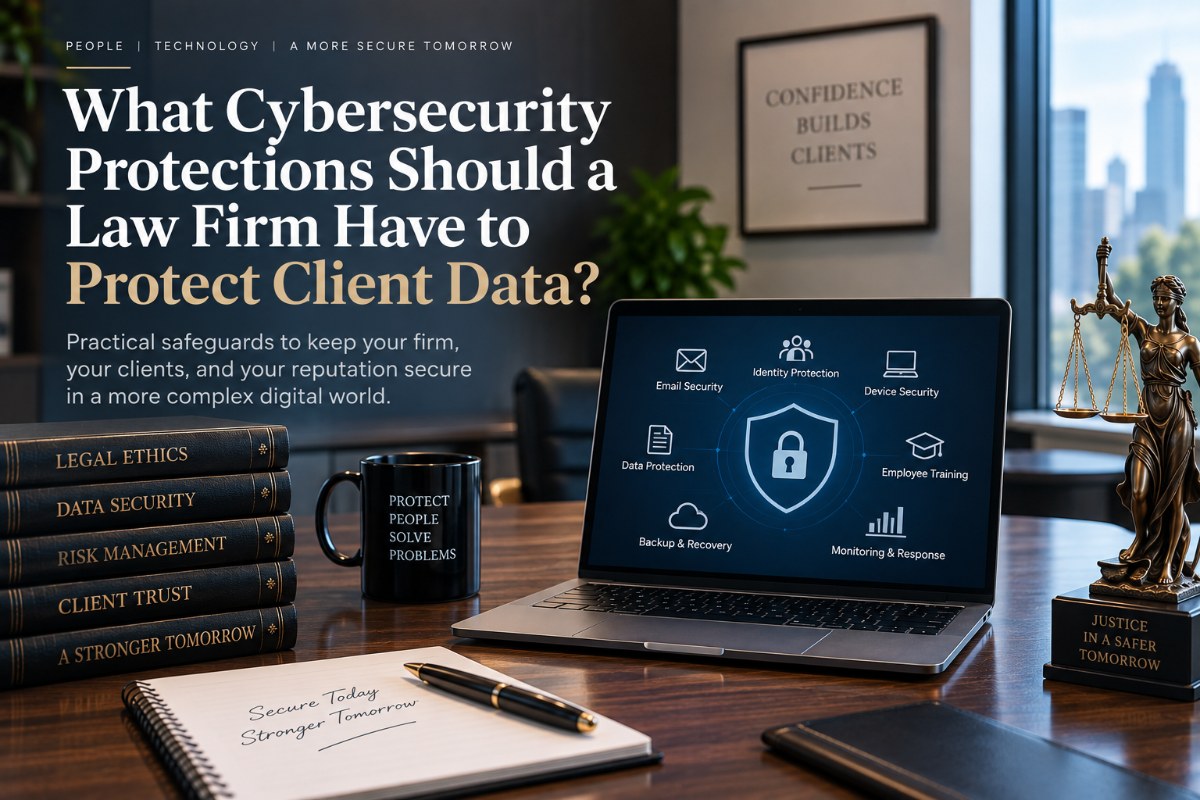 What Cybersecurity Protections Should a Law Firm Have to Protect Client Data?